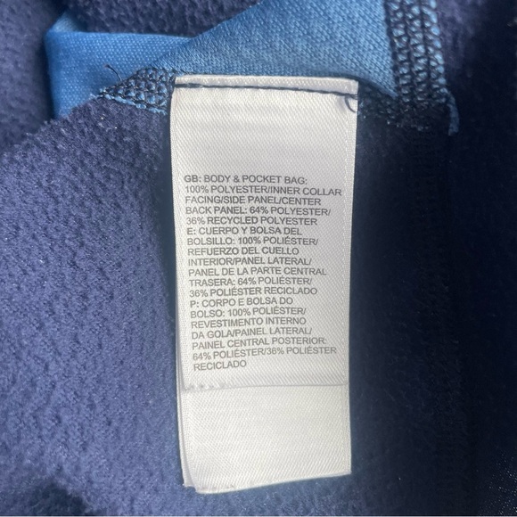 North Face Pullover Womens Small Fleece Quarter Zip Lightweight Outdoor Hiking - Picture 4 of 5